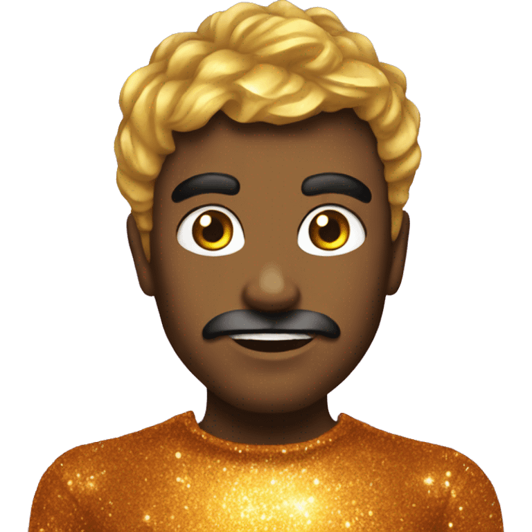 glittery halloween emoji