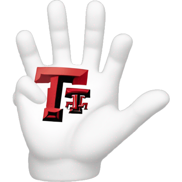 Texas tech hand sign  emoji