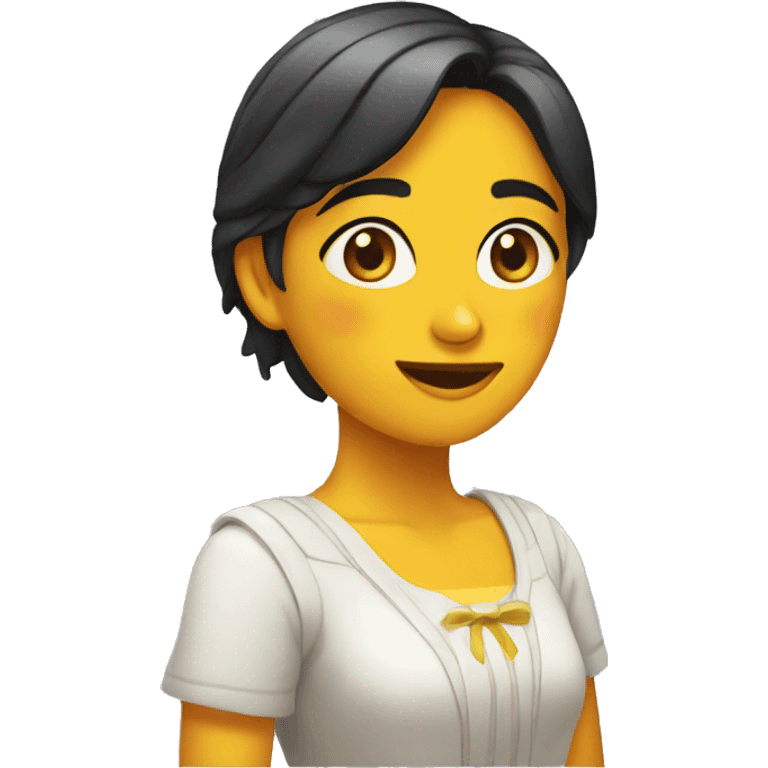 Chica peliroja emoji