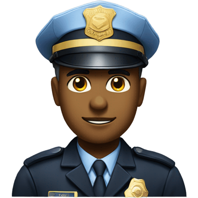 Gay police officer emoji