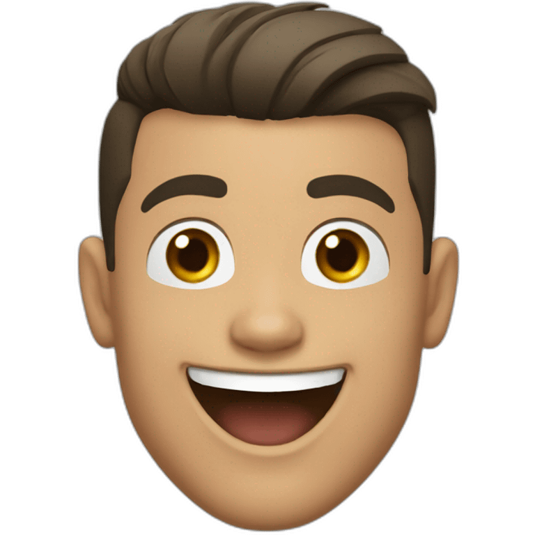 happy cristiano RONALDO emoji