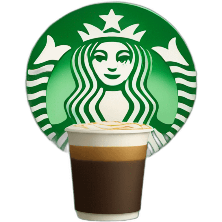 Starbucks logo emoji