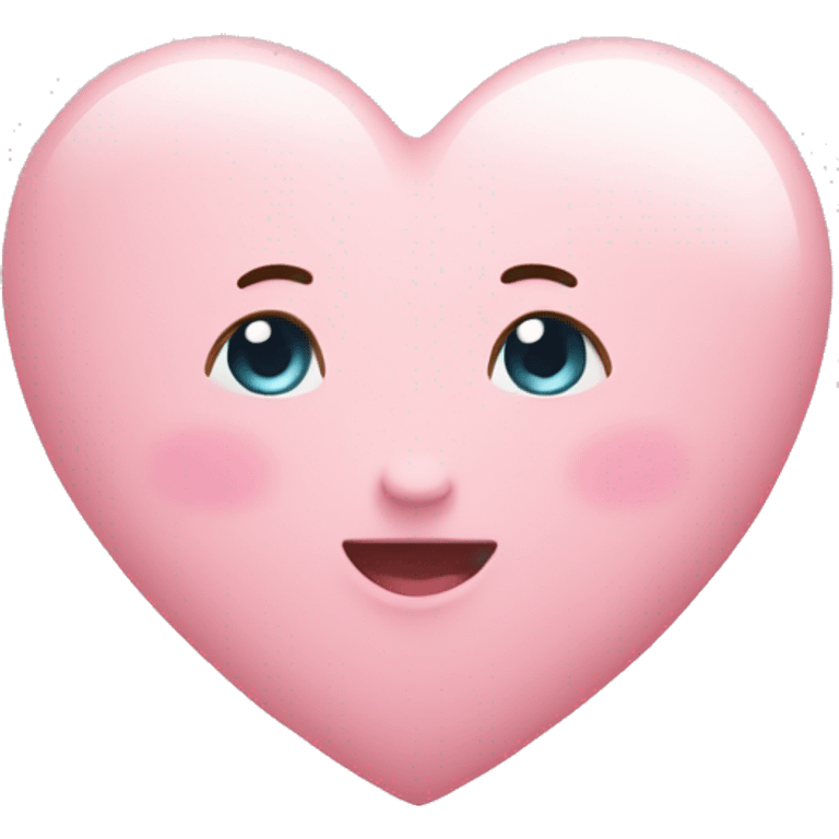 Baby pink heart  emoji