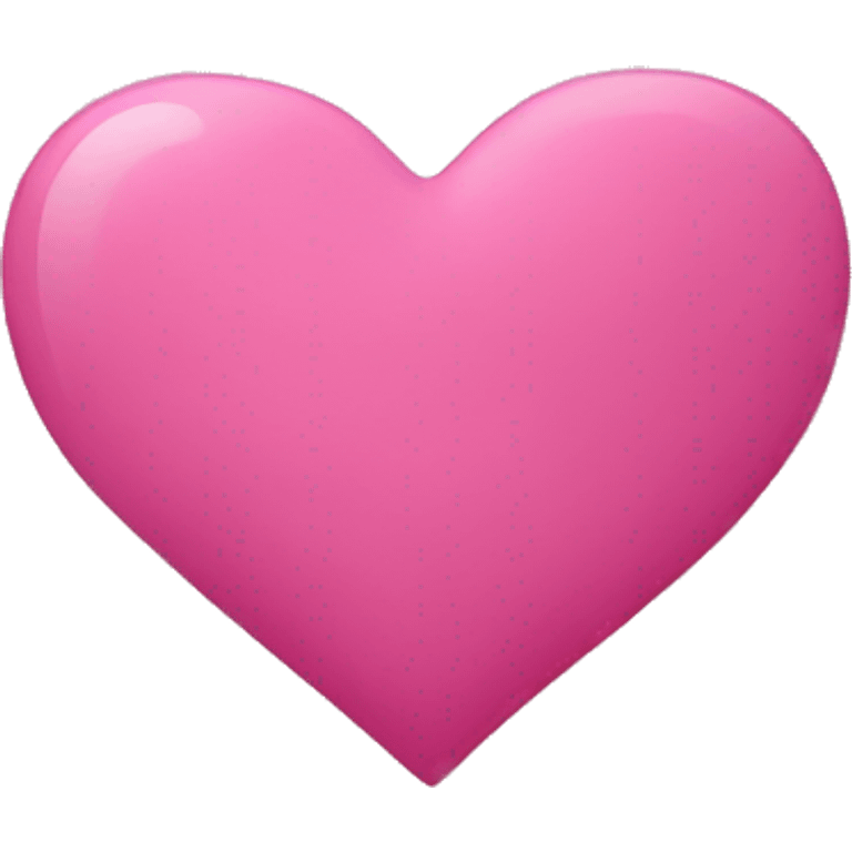 Heart pink emoji