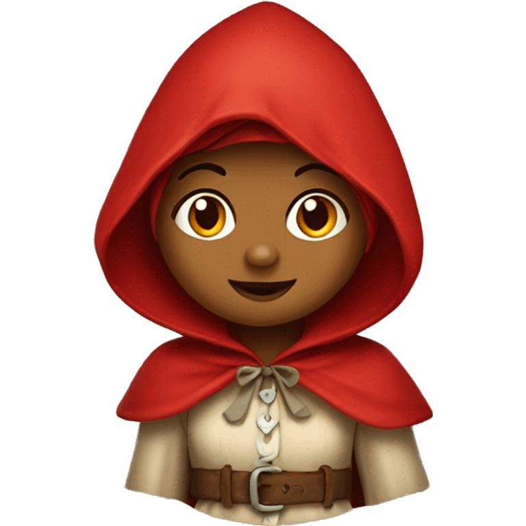 Little red riding hood emoji