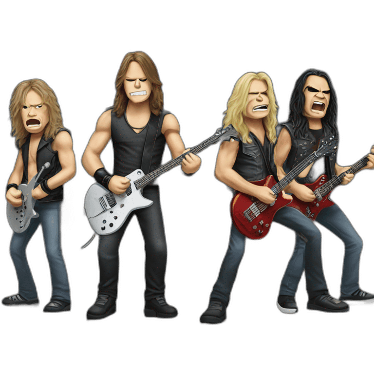 Metallica-acdc-ironmaiden emoji