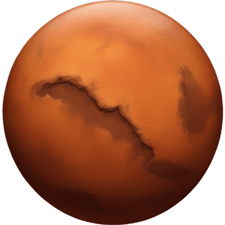 The planet mars emoji