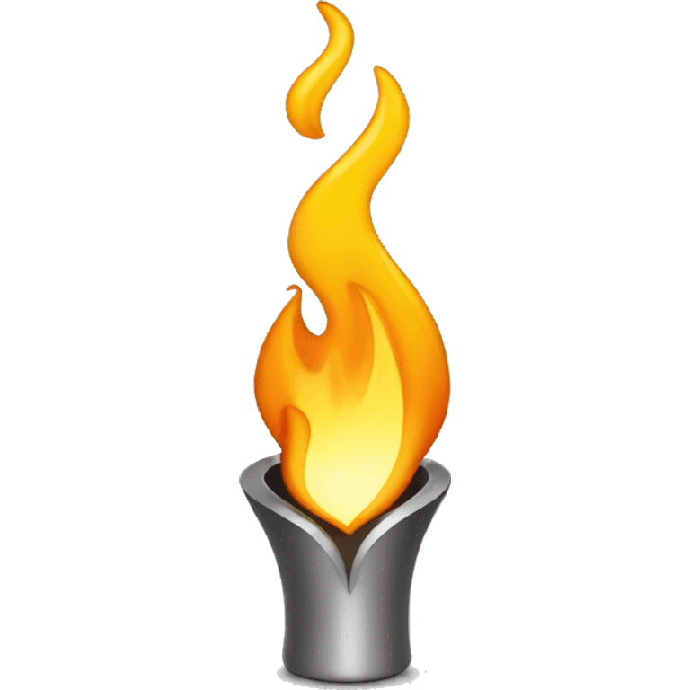 the olympic flame  emoji