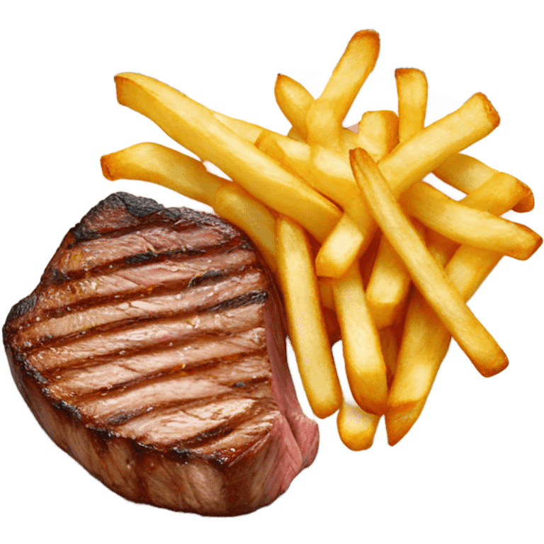 Steak frites emoji