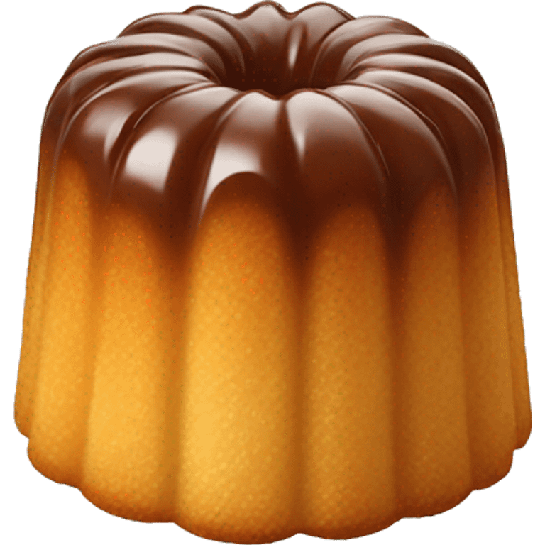 Canelé no hole emoji