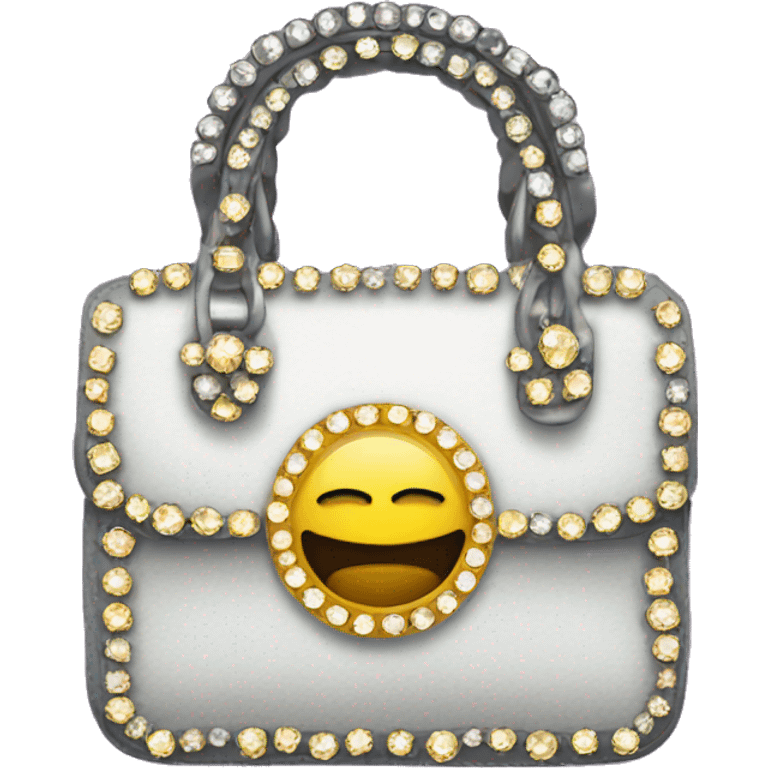 Bedazzled handbag emoji