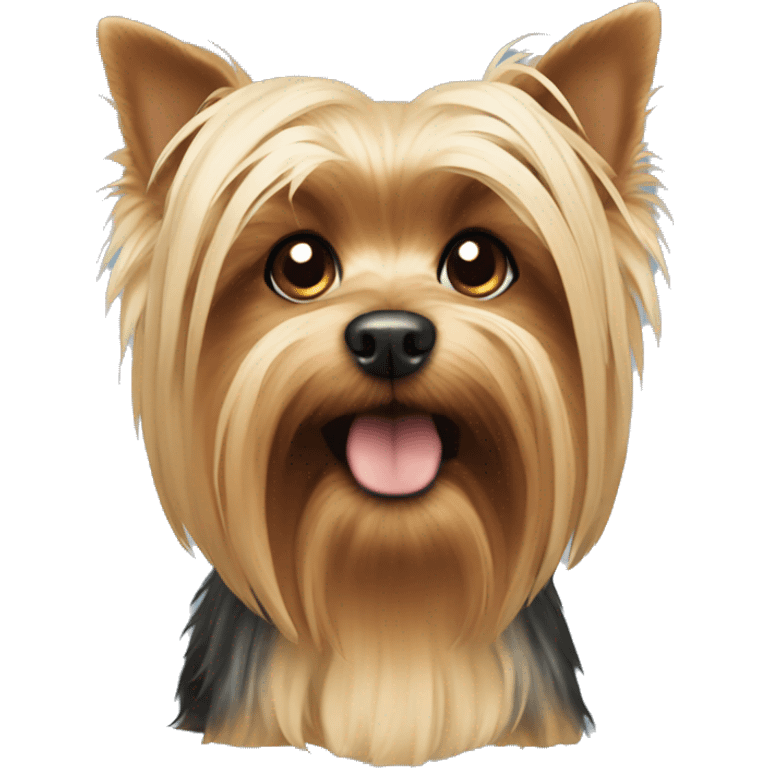 Yorkshire terrier emoji