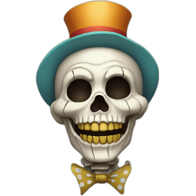 clown skeleton emoji