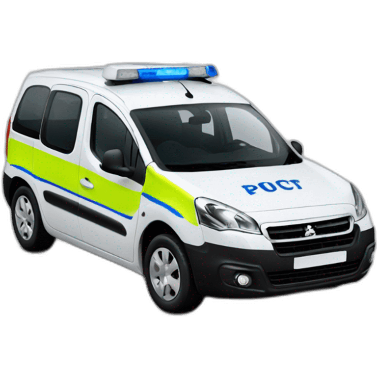 Peugeot-partner police emoji