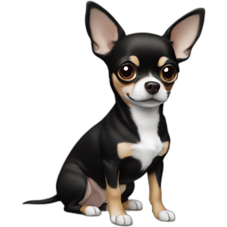 Chihuahua-black emoji