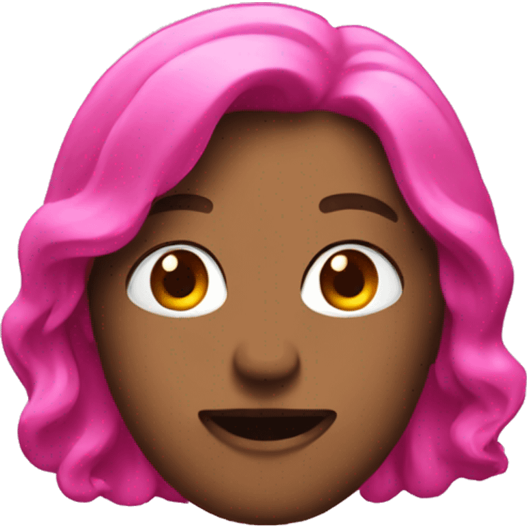 Pink netflix emoji