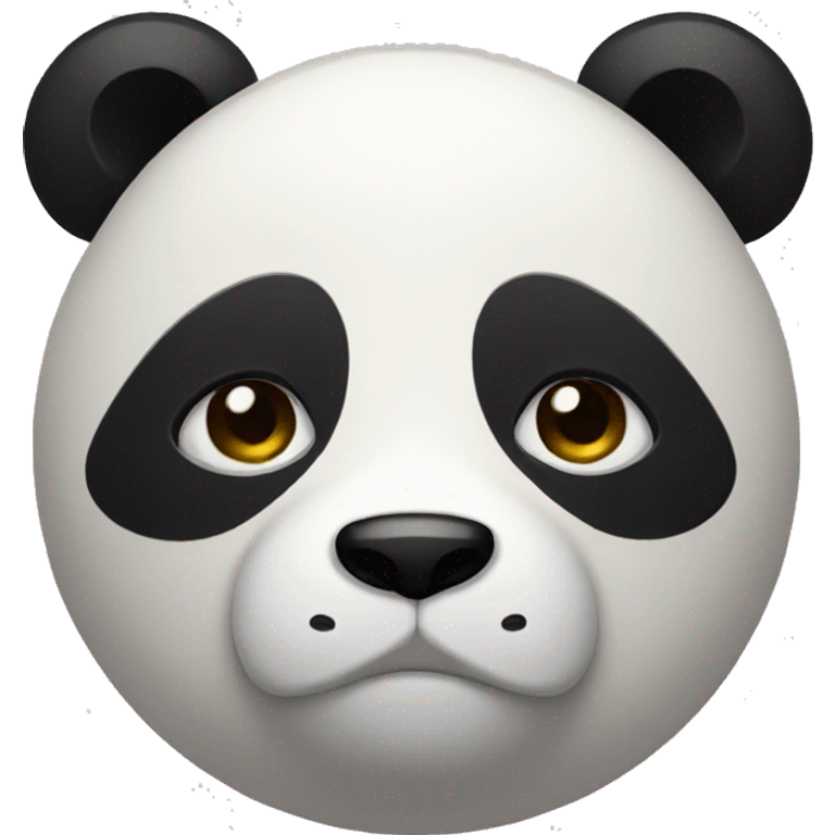 Sad panda emoji