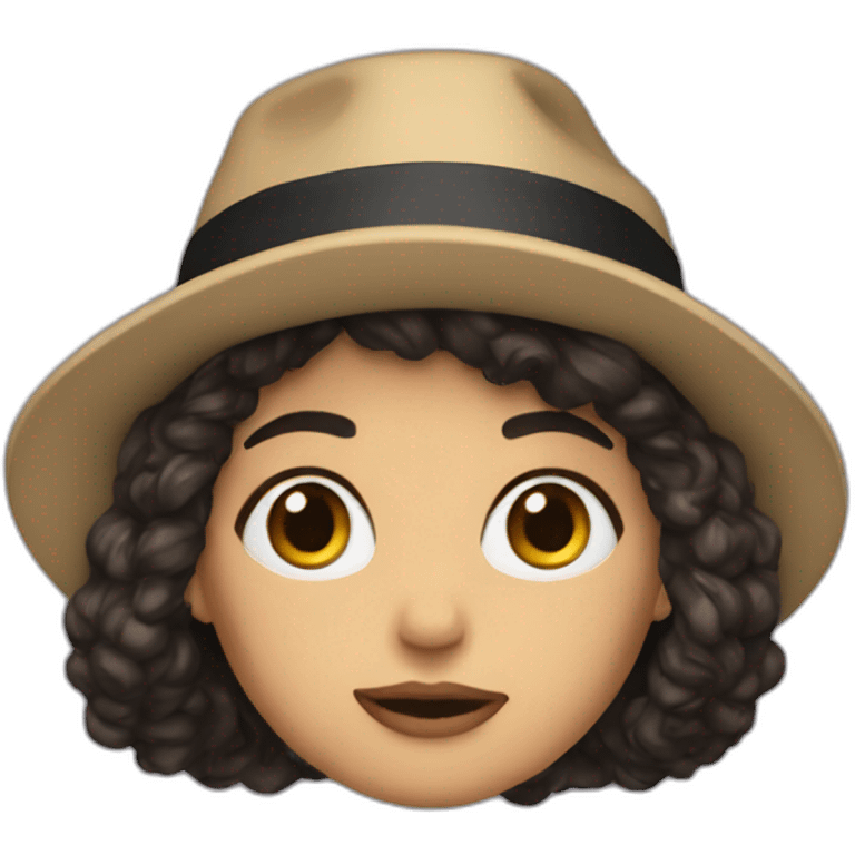 Tina Goldstein with hat emoji