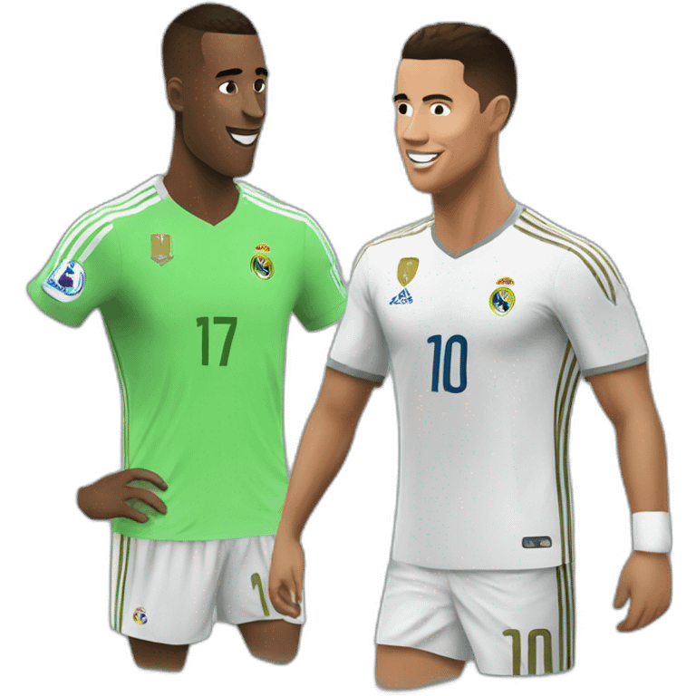 Messieurs et ronaldo emoji