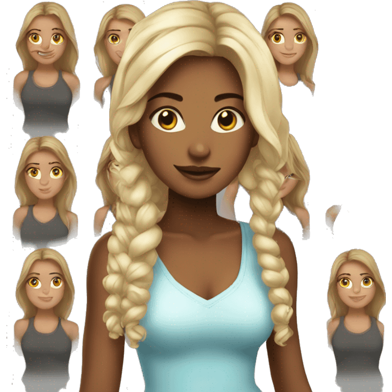 Beatiful girl emoji