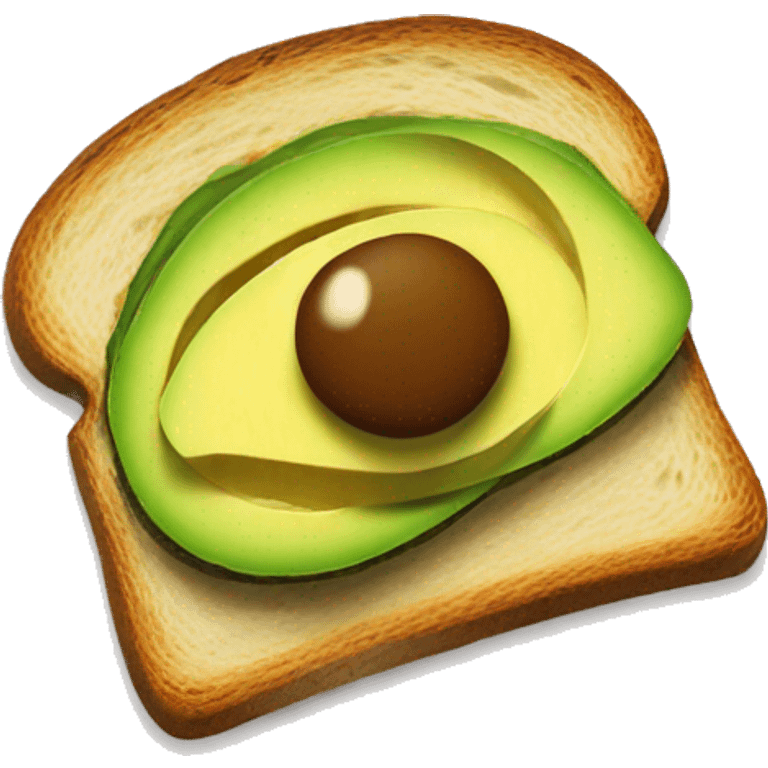 avocado toast emoji