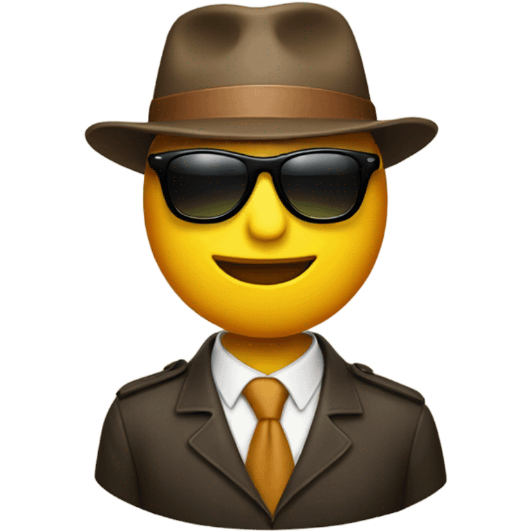 emoji with hat and sunglasses emoji