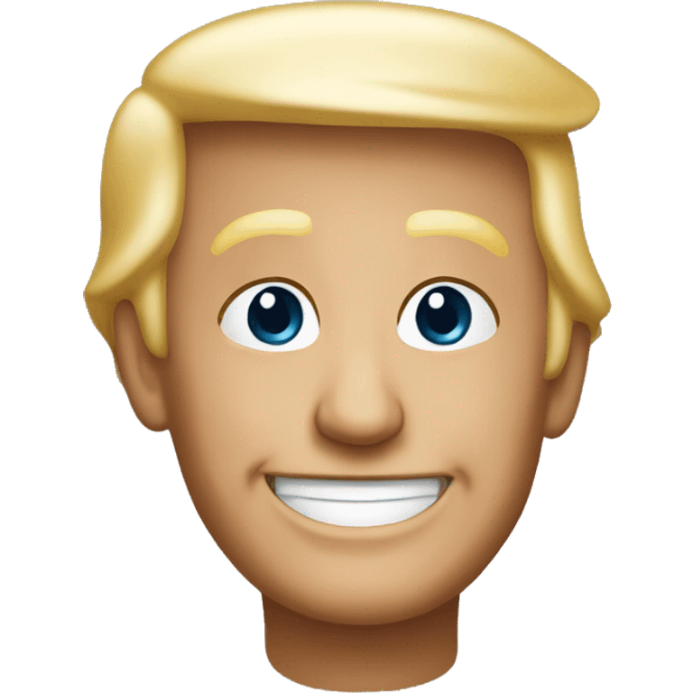 Trump smiling emoji