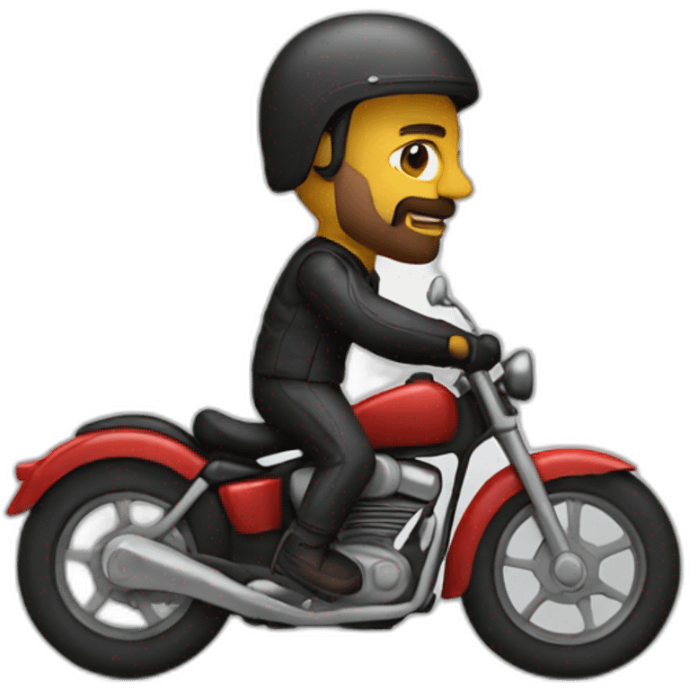 Biker emoji