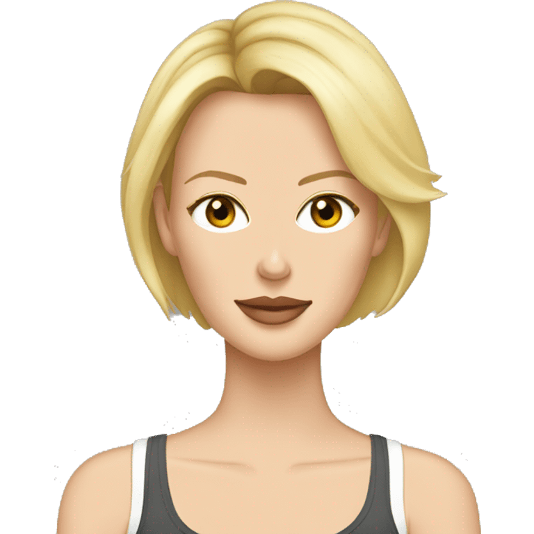 charlize theron wearing tank top emoji