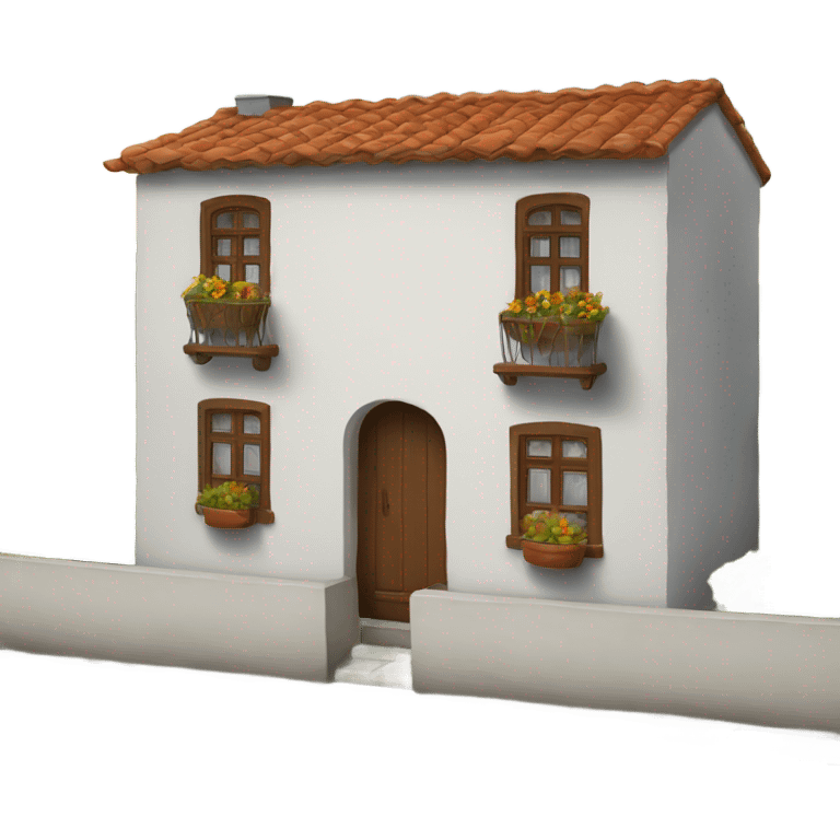 casa às costas emoji