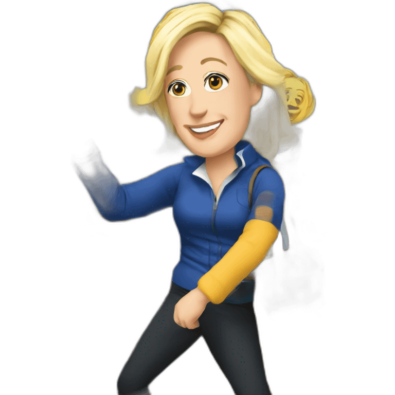 Marin le pen emoji