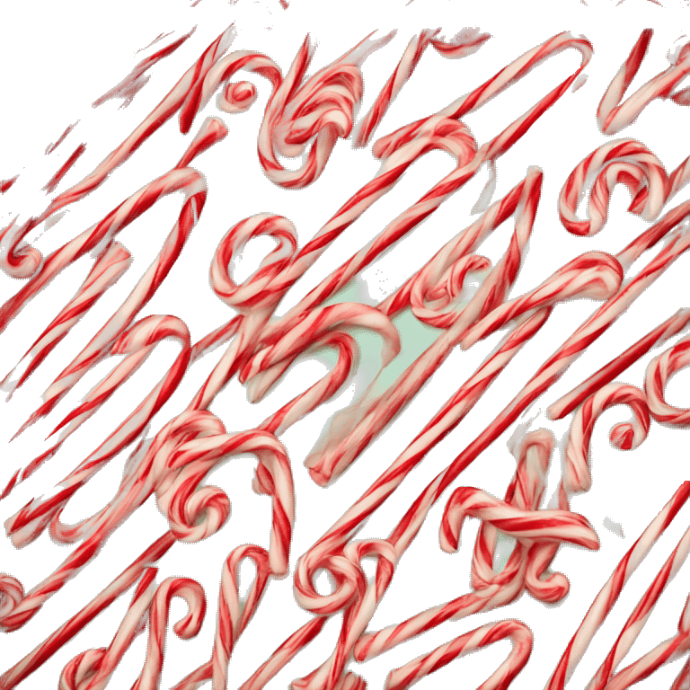 candy cane emoji