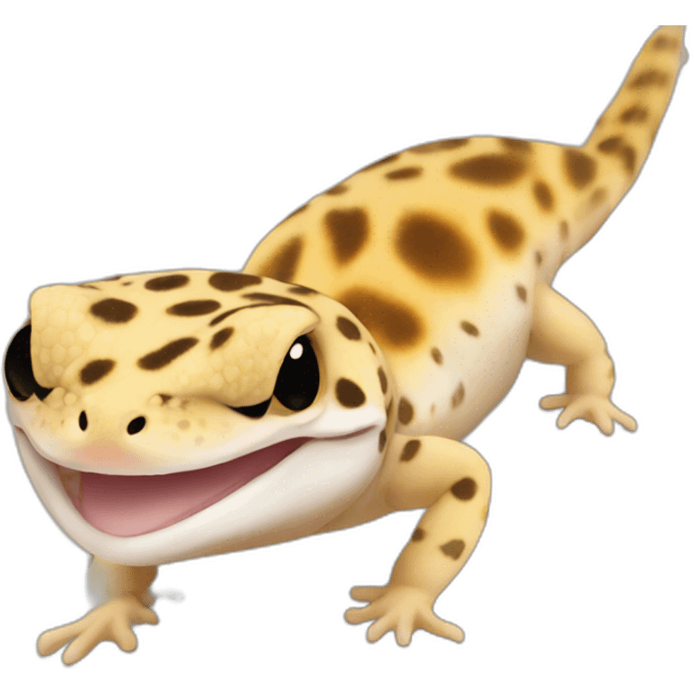 Leopard gecko emoji