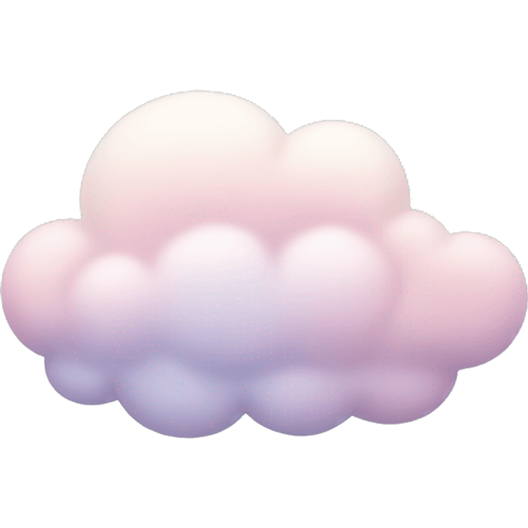 Pastel Cloud emoji