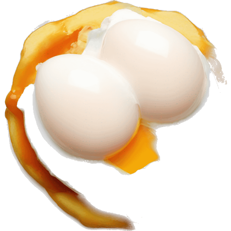 Poached eggs emoji