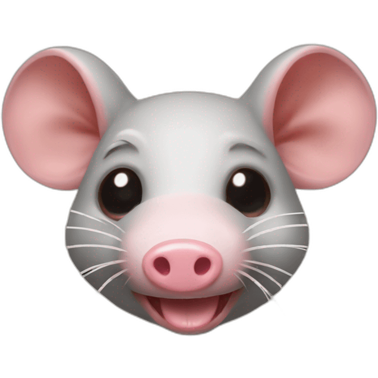 Spider rat pig emoji