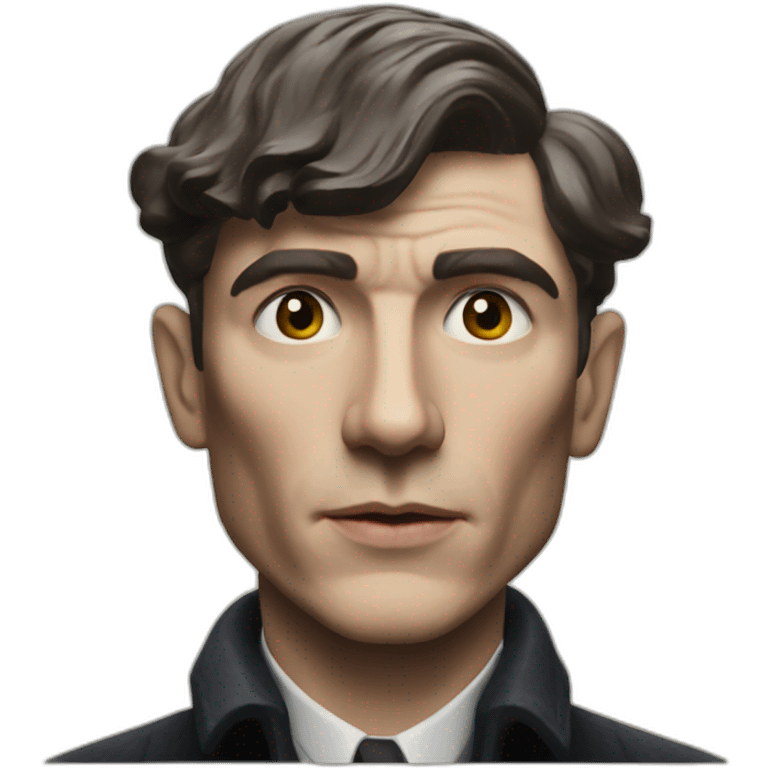 Thomas Shelby at park emoji