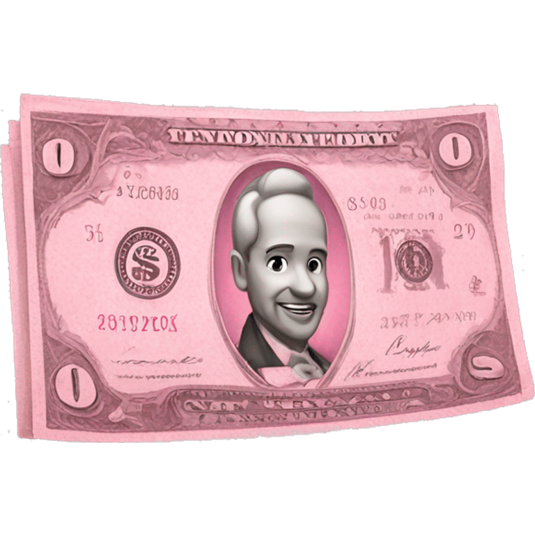 pink money emoji