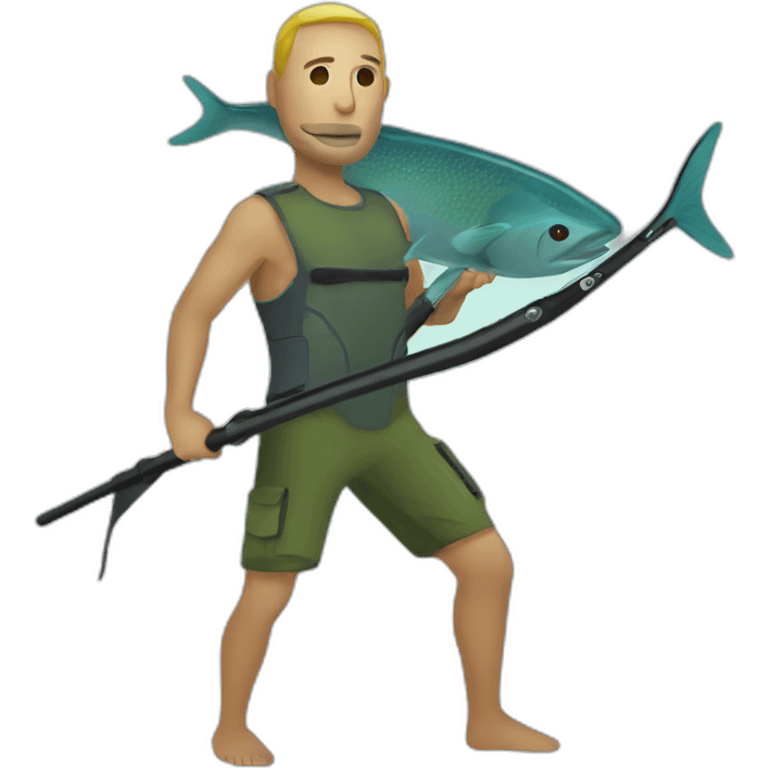 Spearfishing emoji