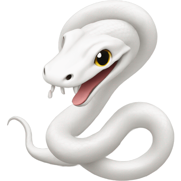 White snake emoji