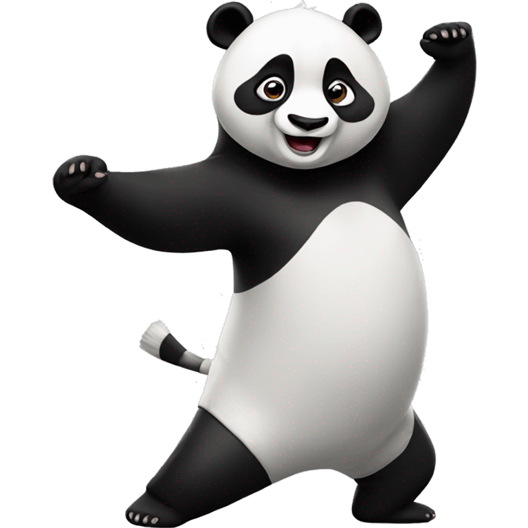 panda dancing emoji