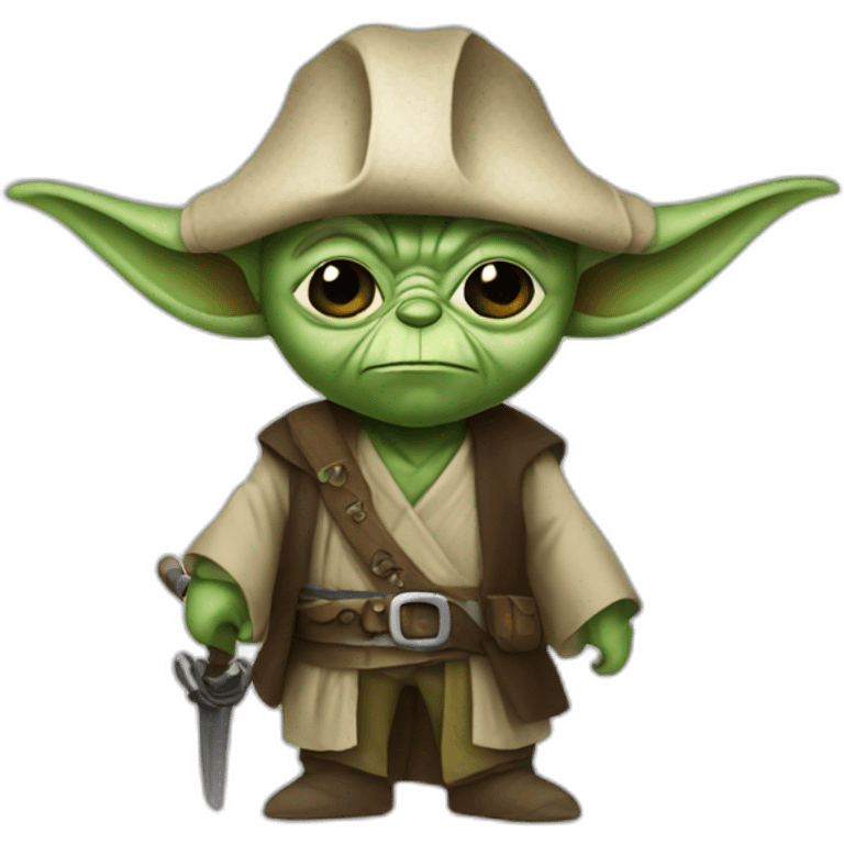 Yoda pirate emoji