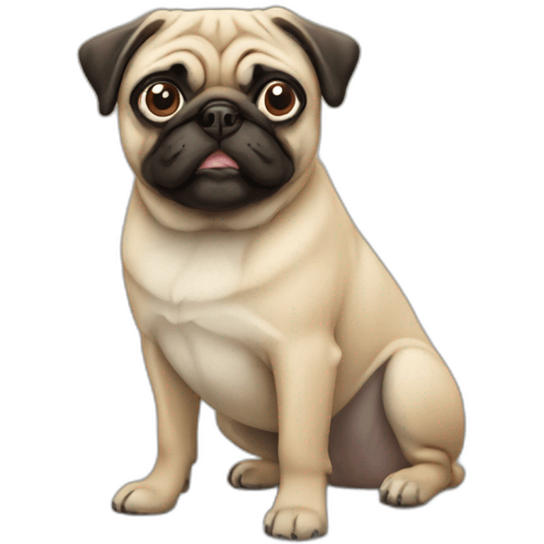 pug dog emoji