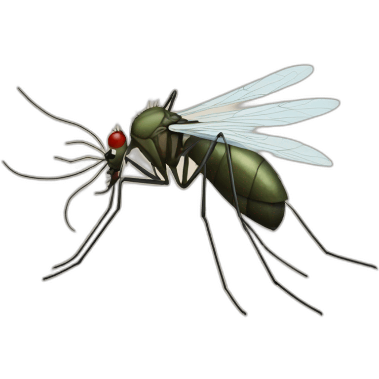 Mosquito biting trump emoji