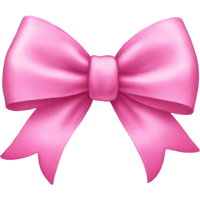 pink pretty bow  emoji