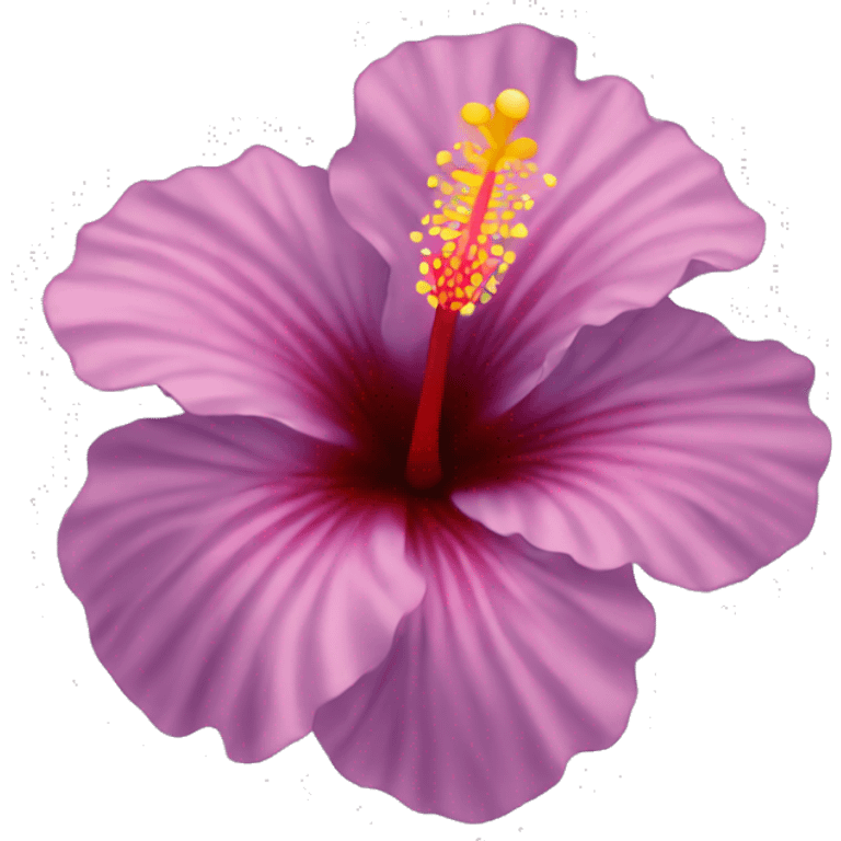 hibiscus flower emoji