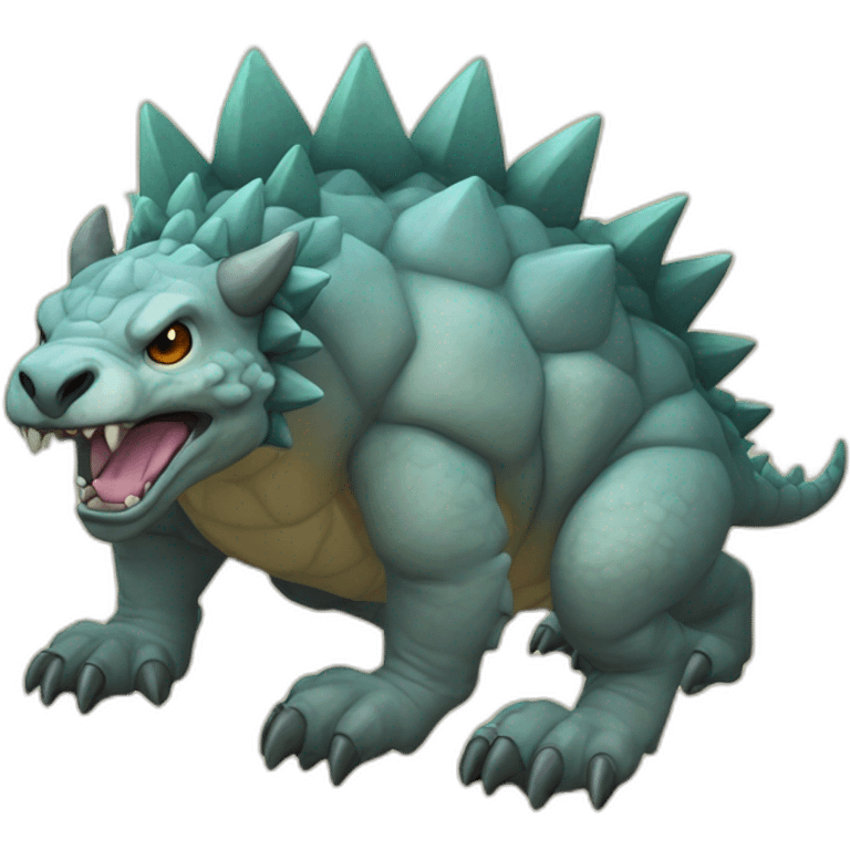 Tarasque six paws emoji