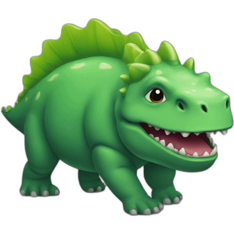 fat dinasour  emoji