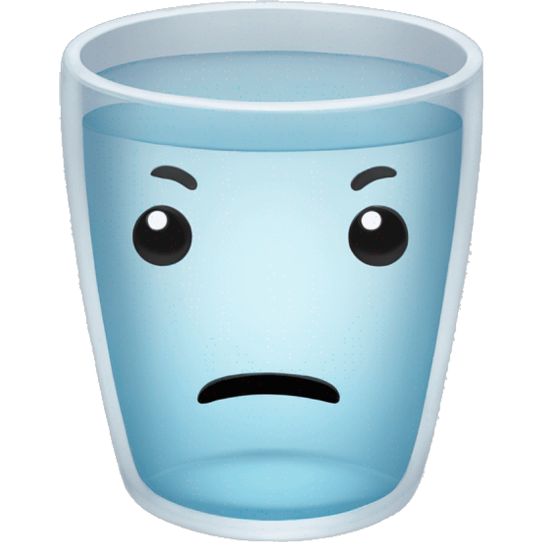 Vaso de agua emoji