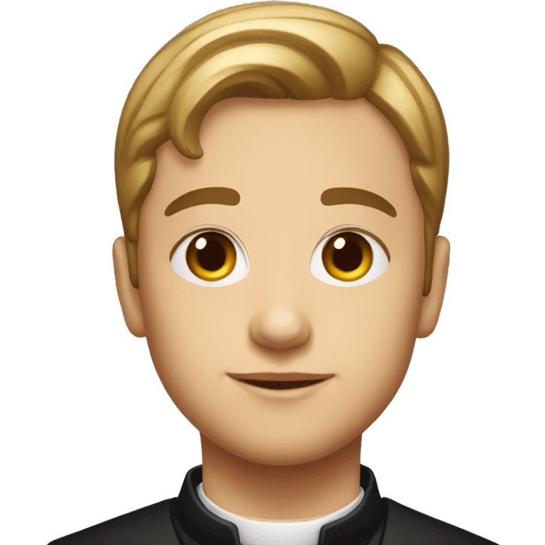 young american catholic priest emoji